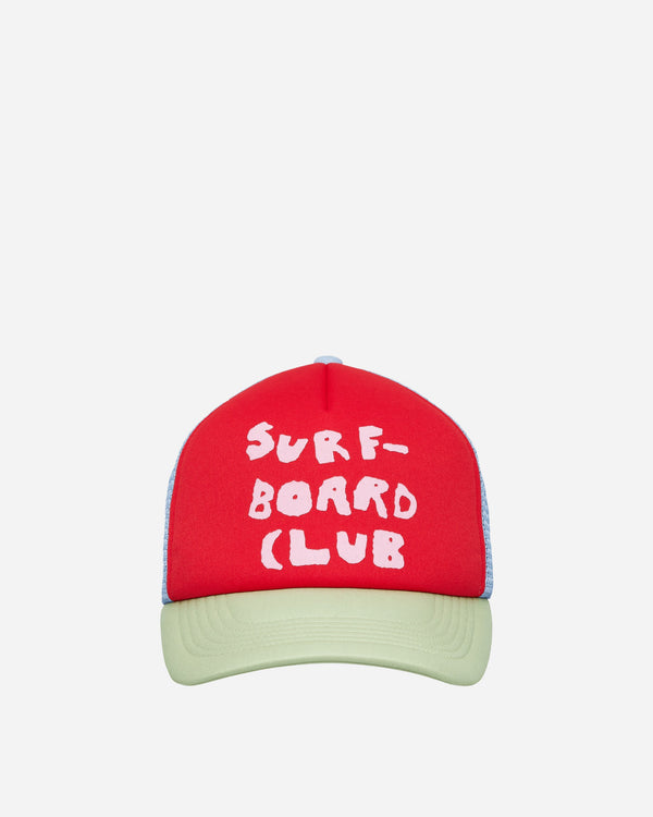 Stockholm (Surfboard) Club Logo Trucker Cap Red / Green