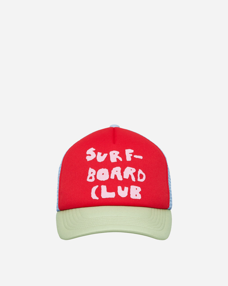 Stockholm (Surfboard) Club Logo Trucker Cap Red / Green