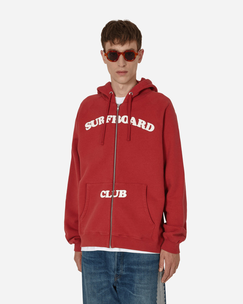 Stockholm (Surfboard) Club Zip Hoodie Goji