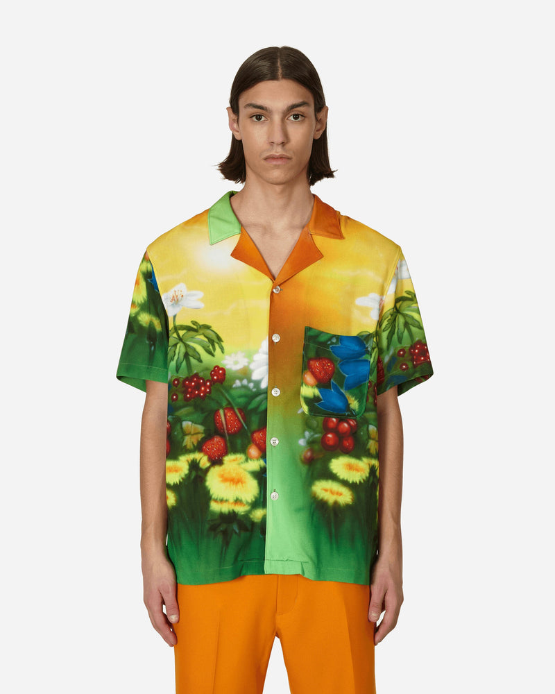 Stockholm (Surfboard) Club Airbrush Flowers Shirt Multicolor