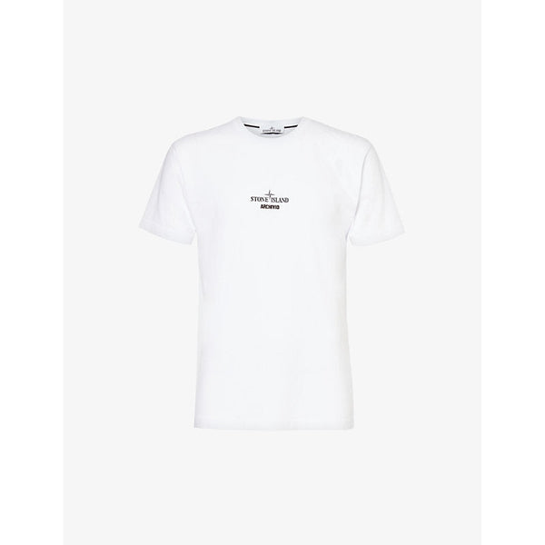  Stone Island Archivo graphic-print cotton-jersey T-shirt