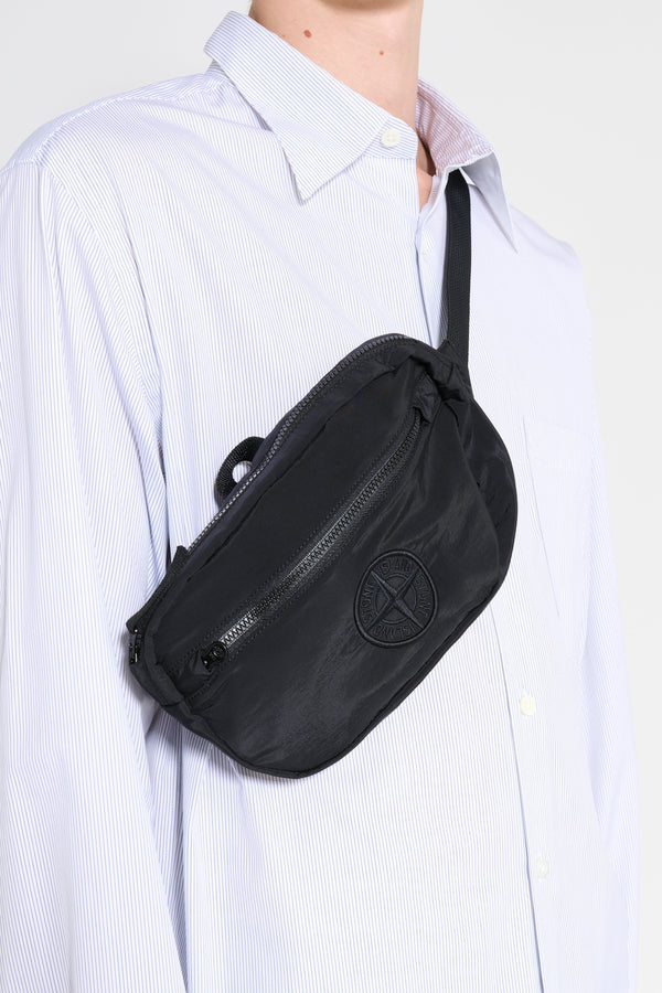 Stone Island Waist Pouch Bag Black