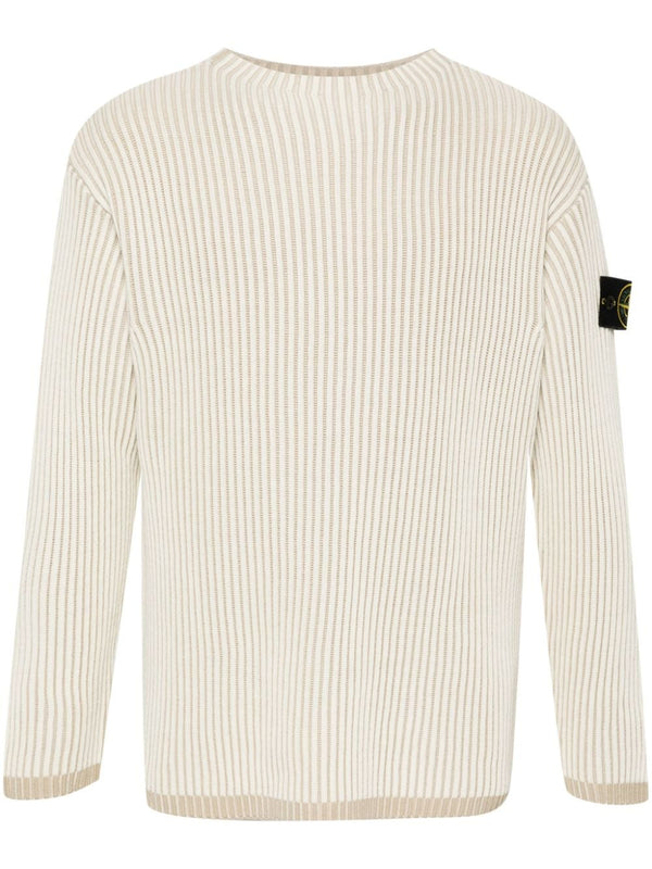 Stone Island Wool Crewneck Sweater