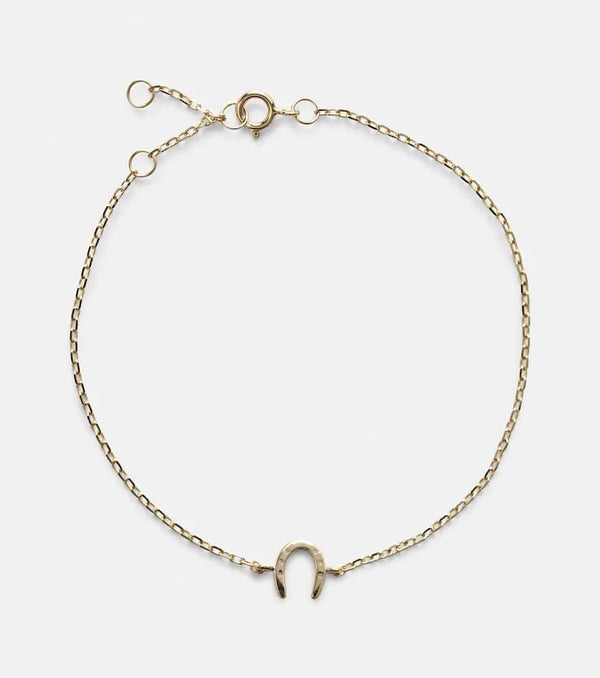 Stone and Strand Lucky Horseshoe 10kt gold bracelet | LYBSTORE