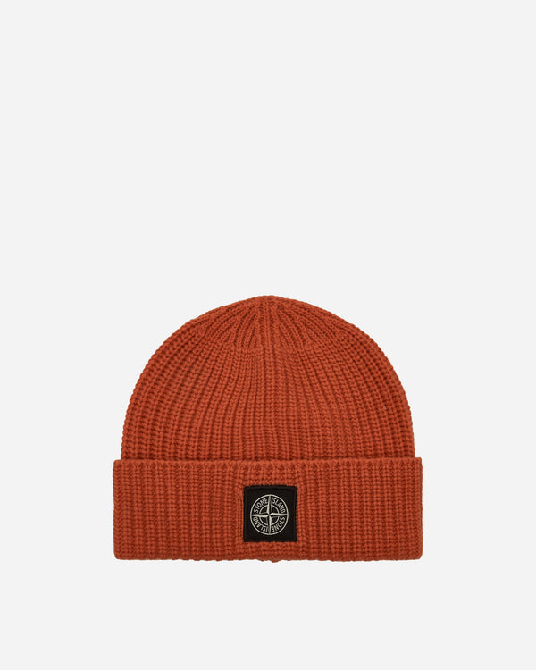 Stone Island Wool Beanie Orange