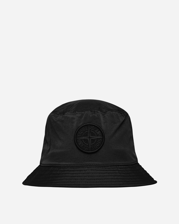 Stone Island Nylon Metal Bucket Hat Black