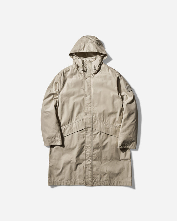 Stone Island Ghost Weatherproof Cotton Canvas Parka Beige