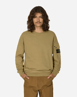 Stone Island Arm Pocket Crewneck Sweatshirt Biscuit