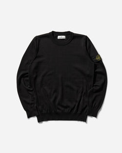 Stone Island Men s Cotton Crewneck Sweater Black