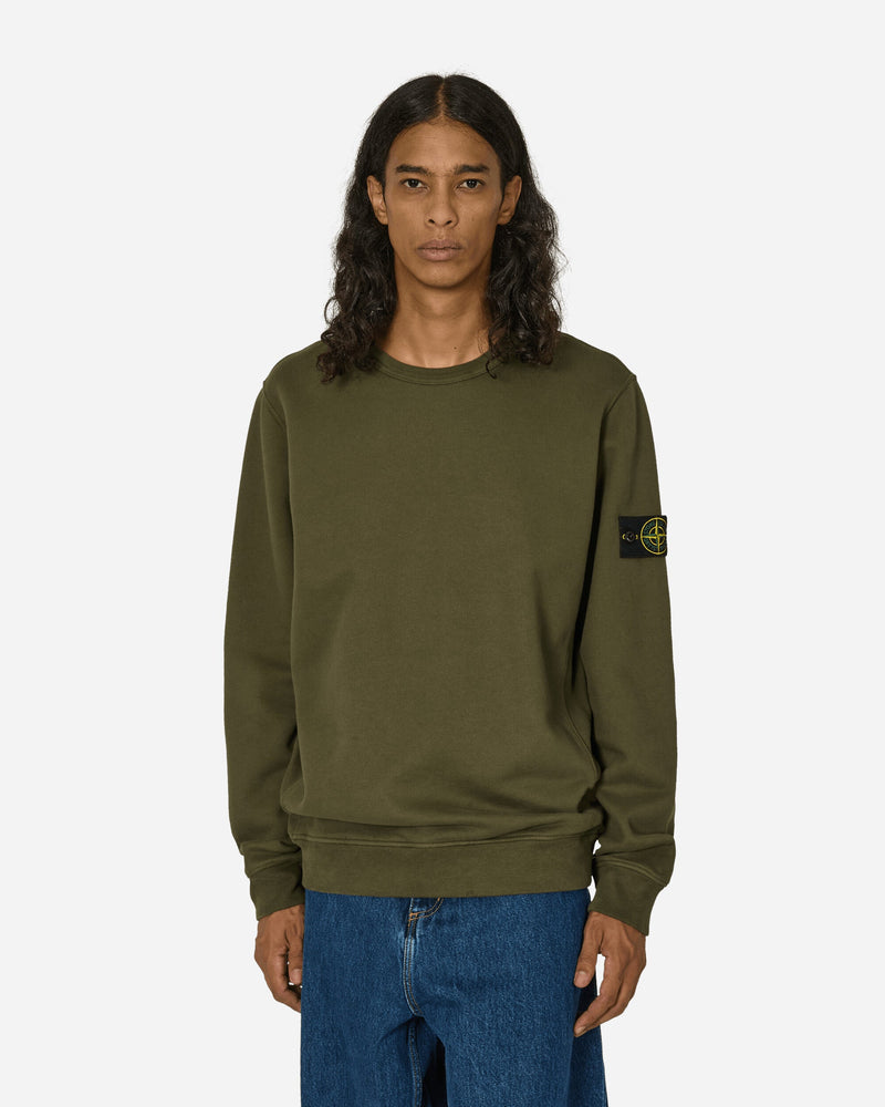 Stone Island Garment Dyed Crewneck Sweatshirt Musk