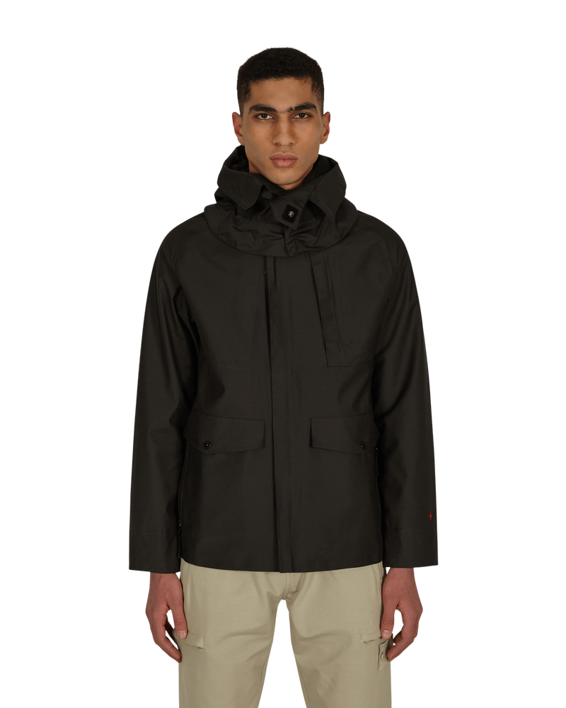 Stone Island Jacquard Marina 3L Jacket Black