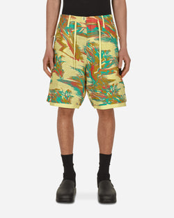 Stone Island Shadow Project Summer Shorts Yellow