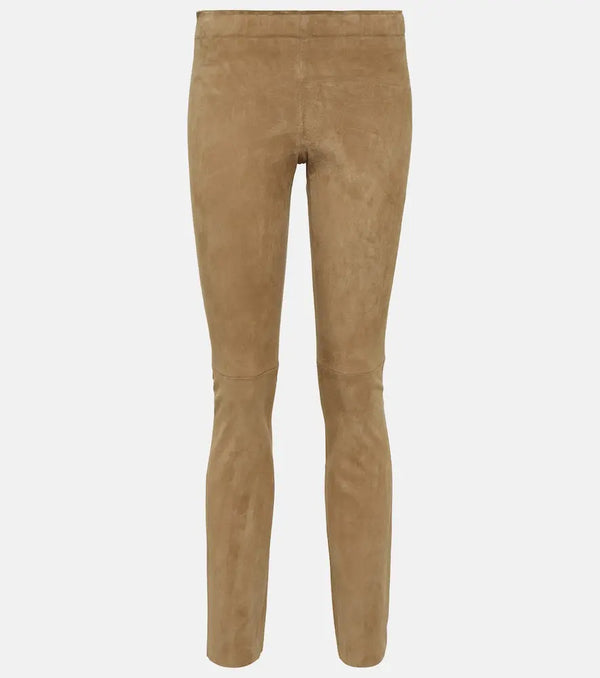 Stouls Jacky suede slim pants | LYBSTORE