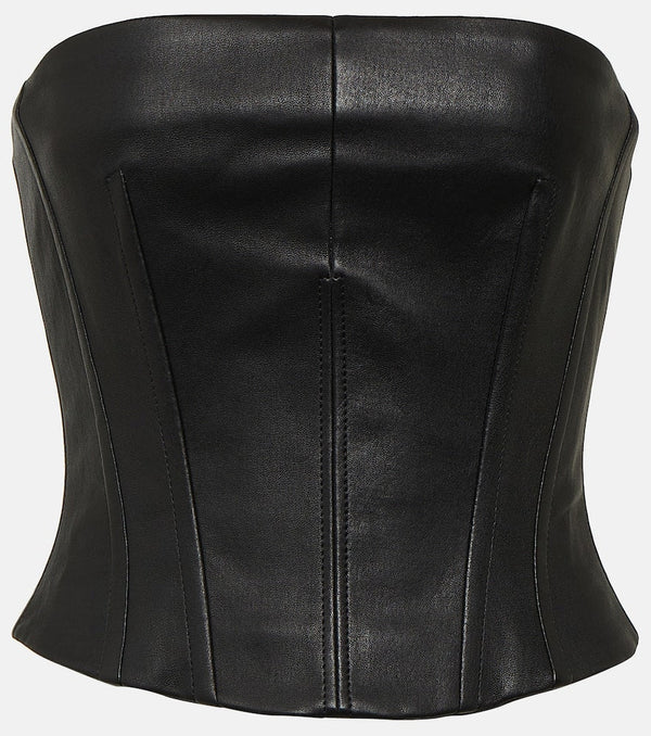 Stouls Rosalia leather bustier