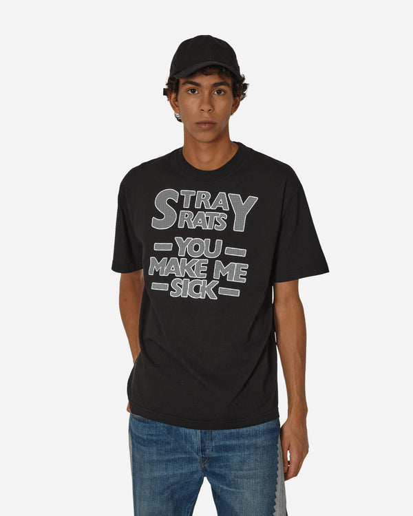 Stray Rats You Make Me Sick T-Shirt Black