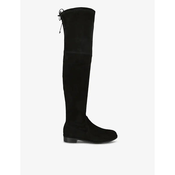 Stuart Weitzman Lowland Bold suede over-the-knee boots