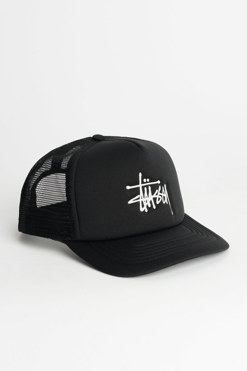 Stussy Big Basic Trucker Cap Black