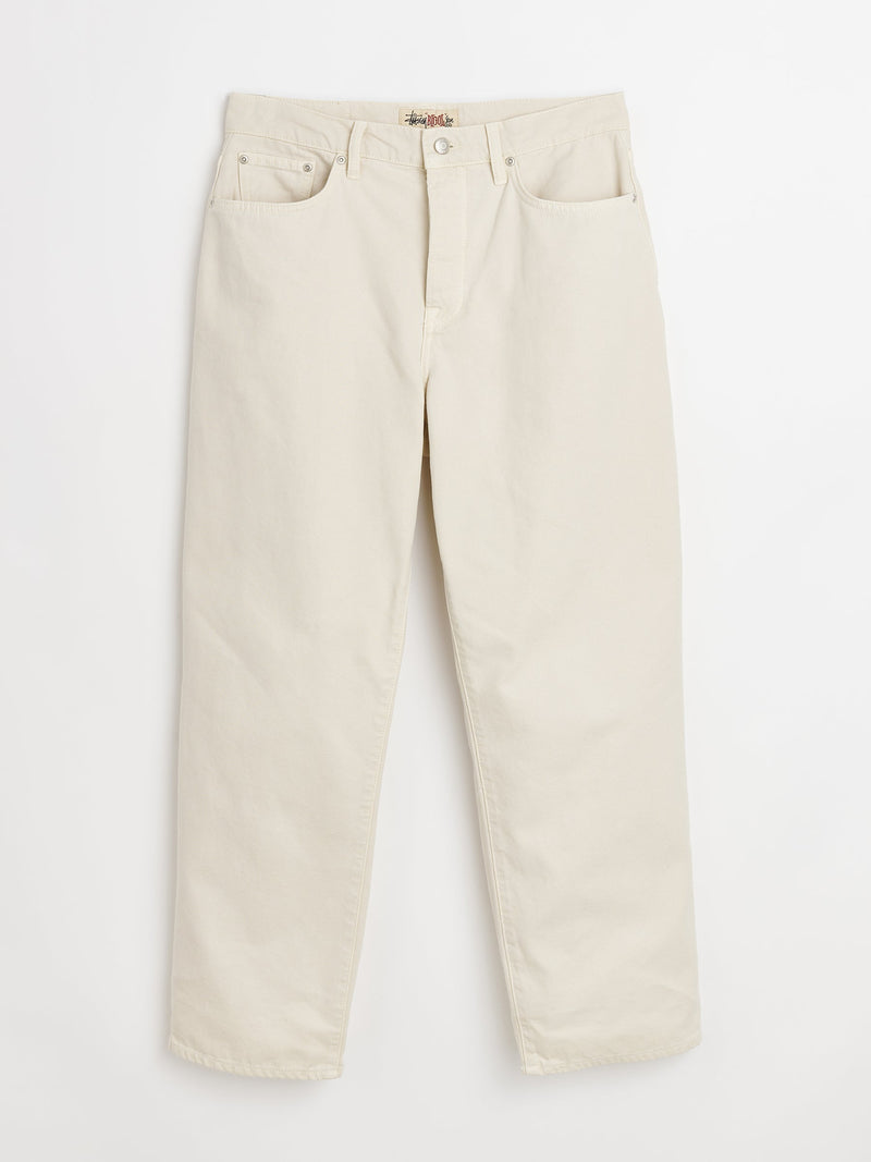 Stussy Big Ol Jean Washed Canvas Vintage Natural