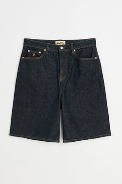 Stussy Big Ol Shorts Denim Rinsed Indigo