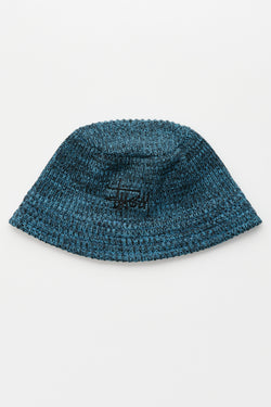 Stussy Bucket Hat Multi Knit Blue