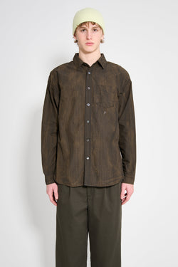 Stussy Classic LS Shirt Sprayed Tan