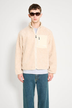 Stussy Sherpa Reversible Jacket Natural