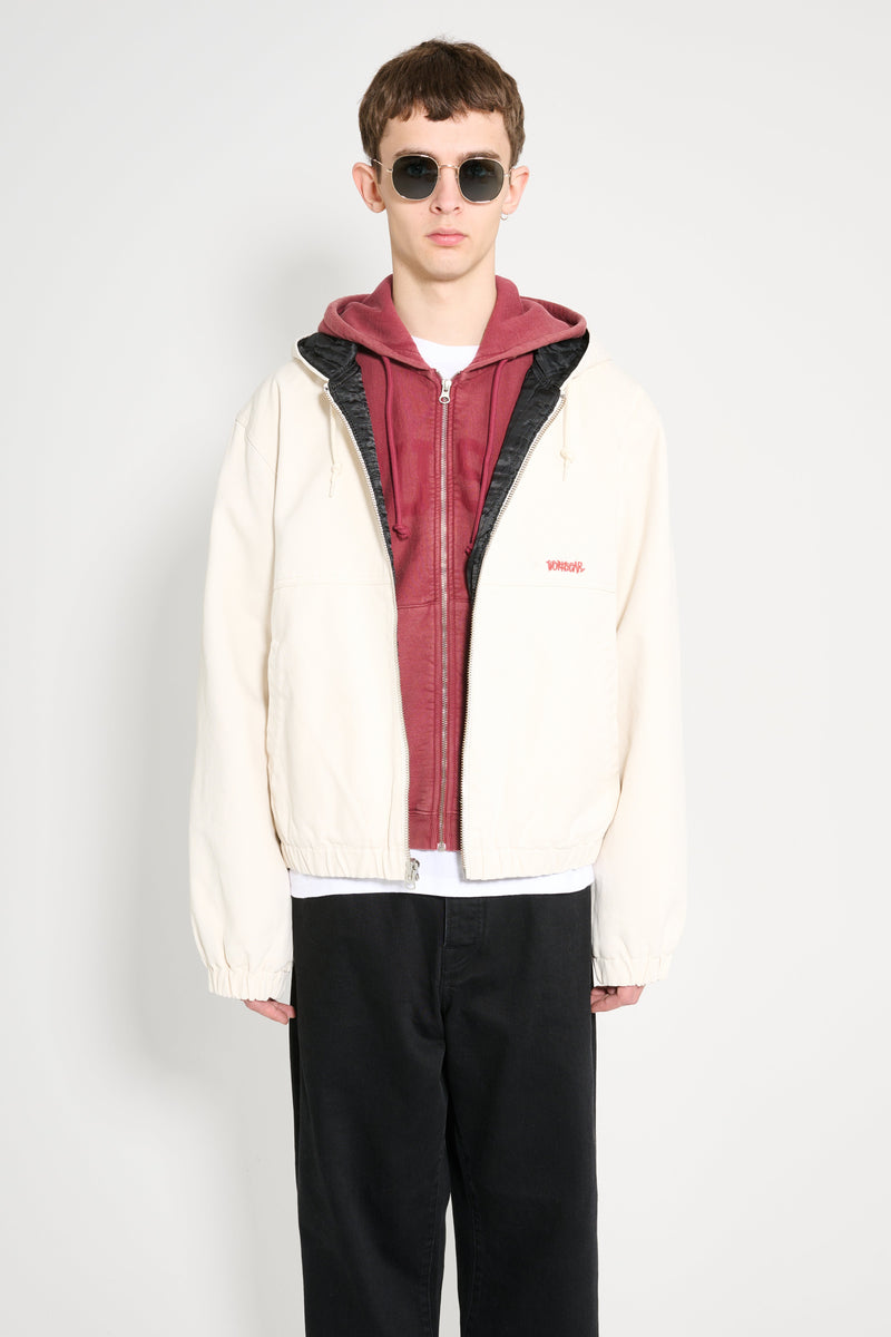 Stussy Work Jacket Insulated Canvas Bone