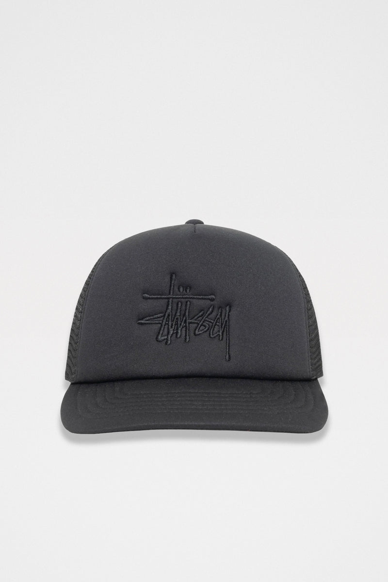 Stüssy Big Basic Trucker Cap Shadow Black