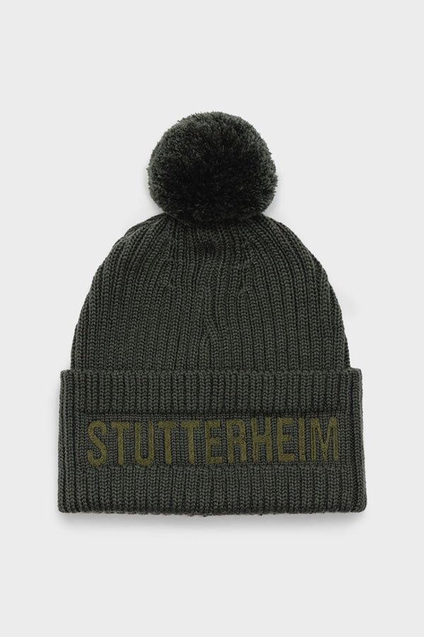 Stutterheim April Beanie Green | Stutterheim