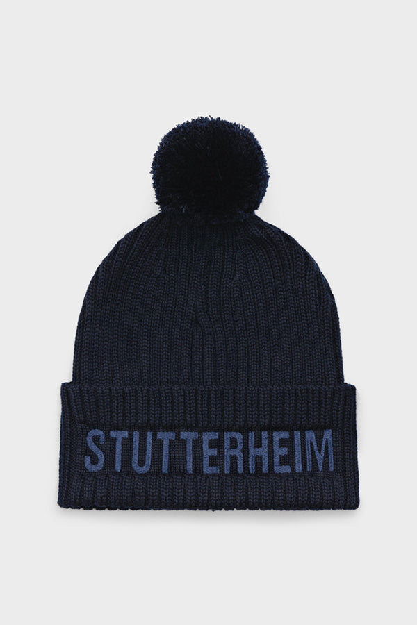 Stutterheim April Beanie Navy | Stutterheim