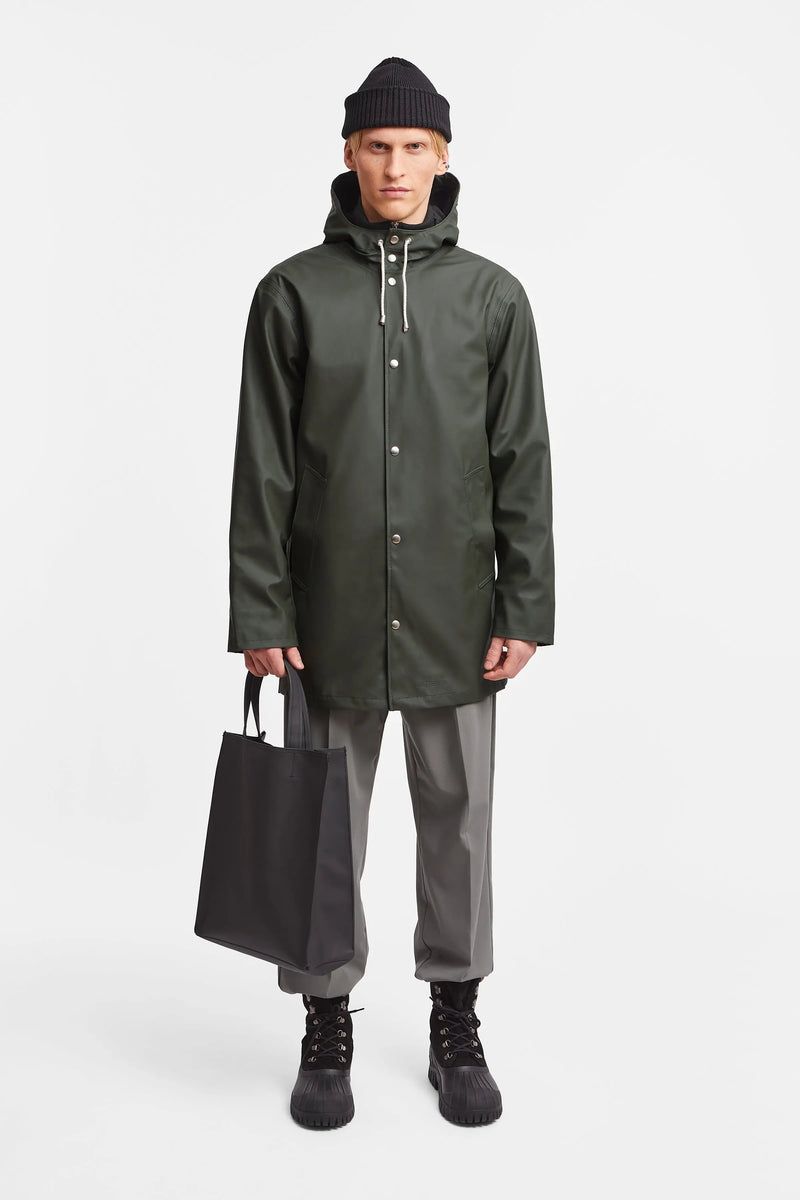 Stutterheim Arholma Raincoat Green