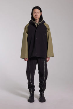 Stutterheim Bergamo Hooded Jacket Aloe