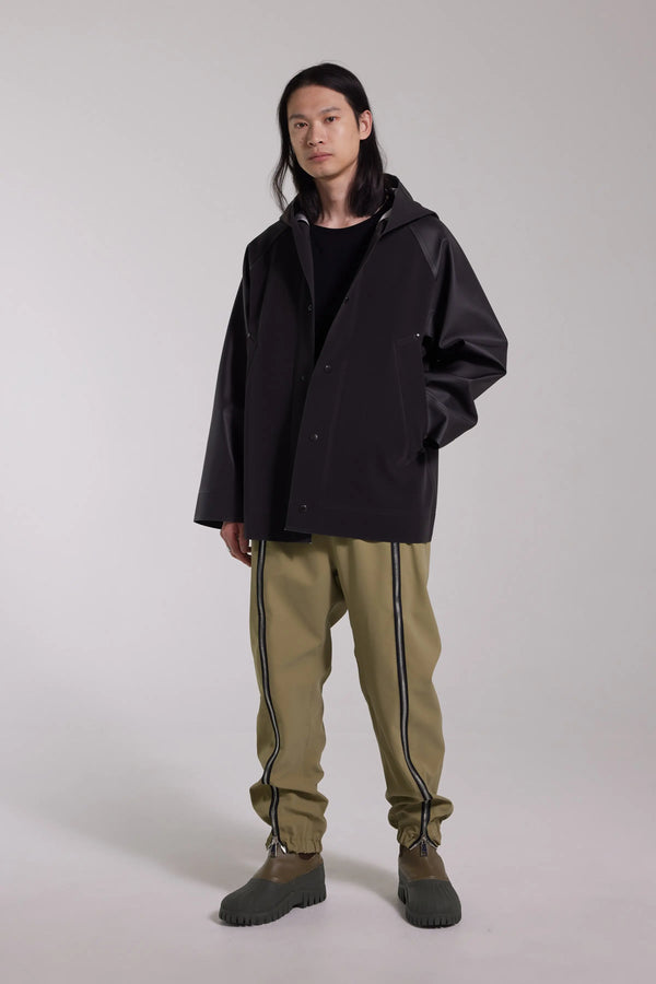 Stutterheim Bergamo Hooded Jacket Black