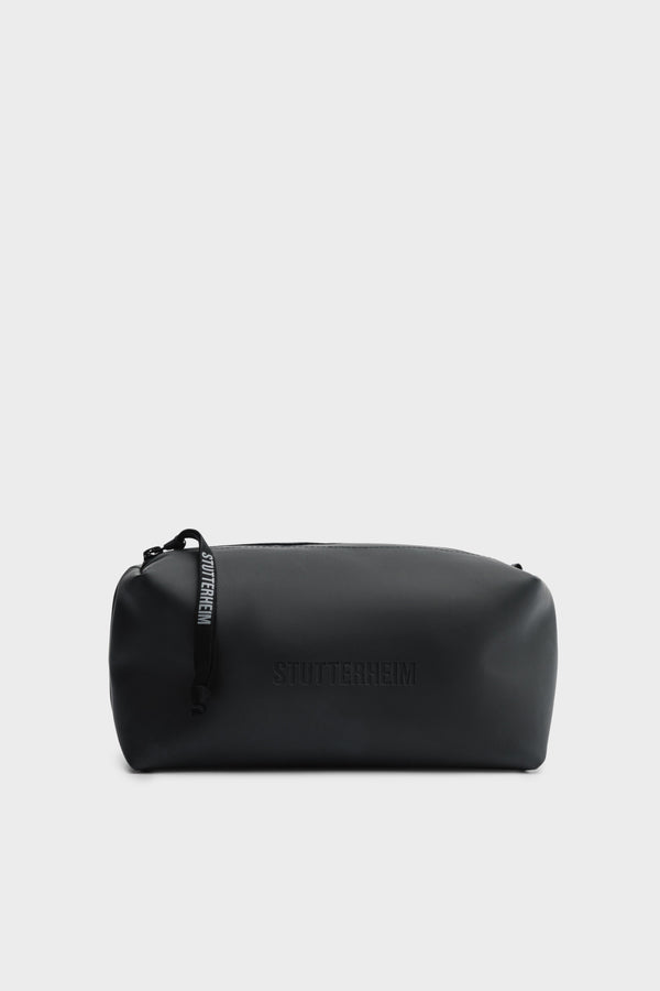 Stutterheim Container Large Wash Bag Black | Stutterheim