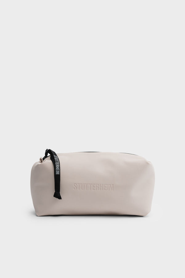 Stutterheim Container Large Wash Bag Light Sand | Stutterheim