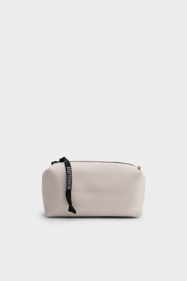 Stutterheim Container Small Wash Bag Light Sand | Stutterheim