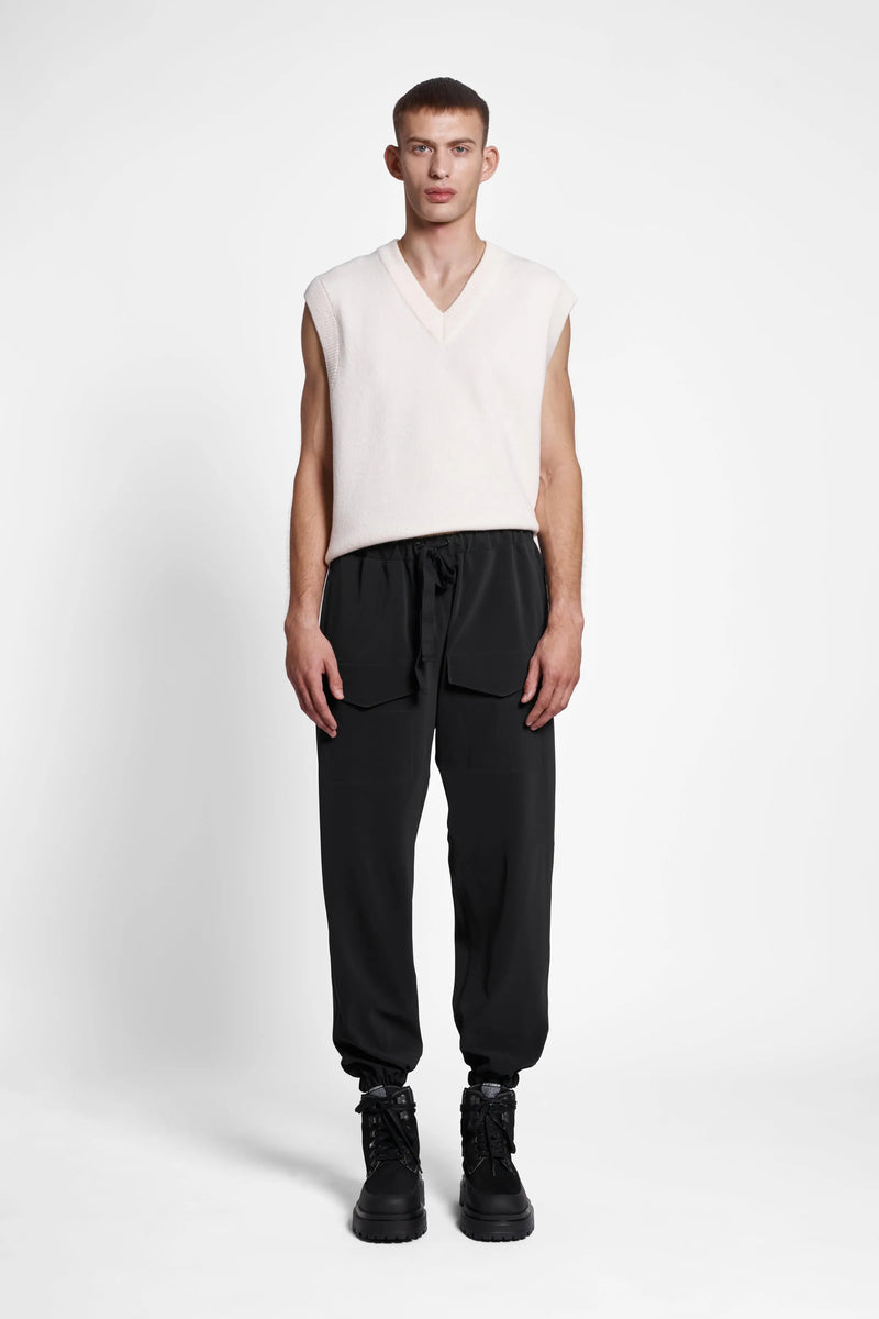 Stutterheim Dala Matte Trousers Black