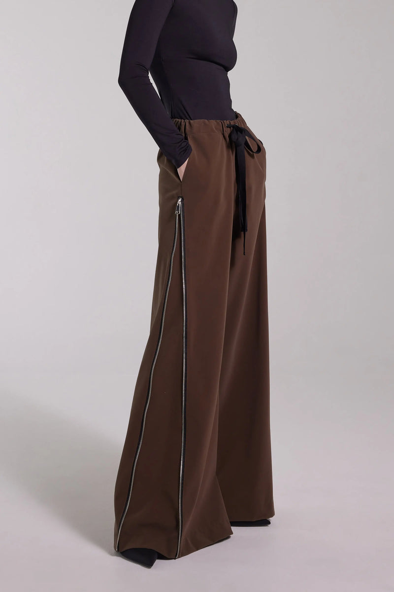 Stutterheim Karla Trousers Dark Brown