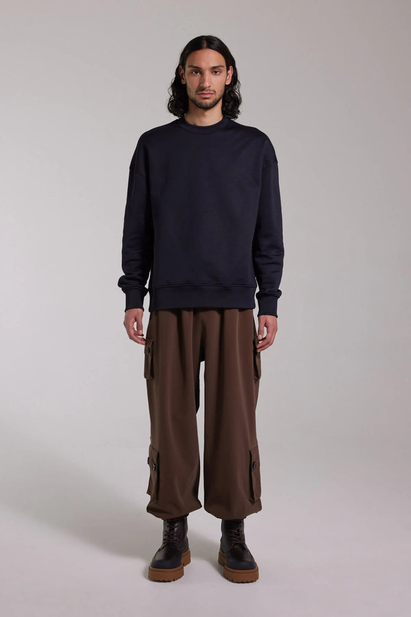 Stutterheim Kvala Matte Trousers Dark Brown