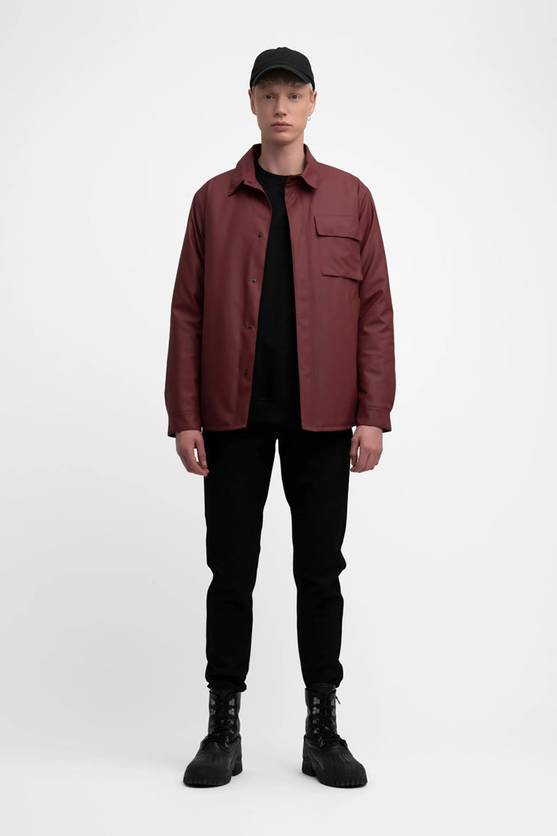 Stutterheim Ringen Winter Jacket Burgundy