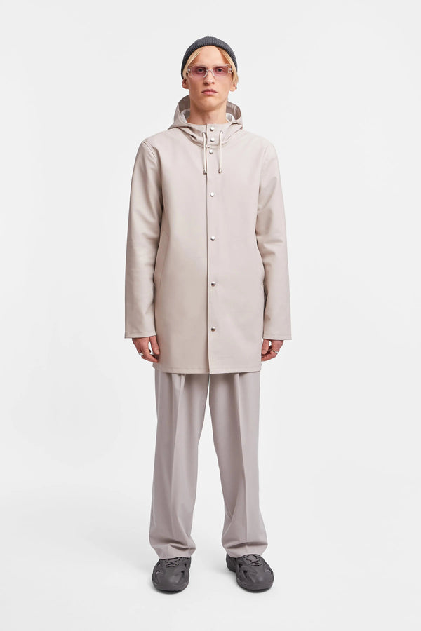 Stutterheim Stockholm Raincoat Light Sand | Stutterheim