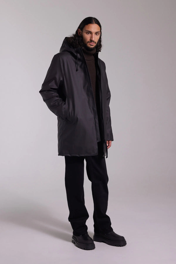 Stutterheim Stockholm Winter Jacket Black | Stutterheim