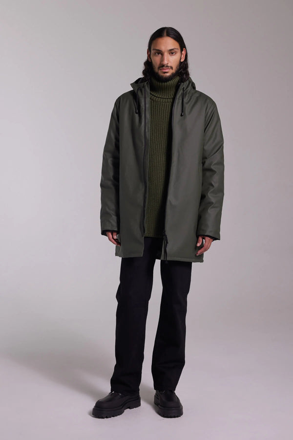 Stutterheim Stockholm Winter Jacket Green | Stutterheim