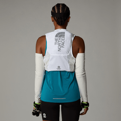 The North Face Summit Run Vest 5l Tnf White-white Ash