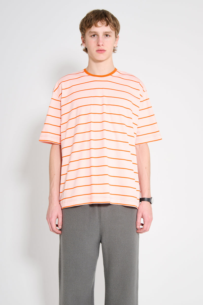 SUNNEI Over T-shirt Pink Stripes