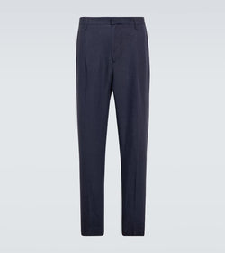 Sunspel Linen straight pants