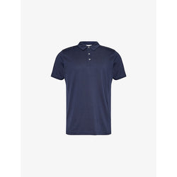 Mens Sunspel Regular-fit short-sleeve cotton polo shirt