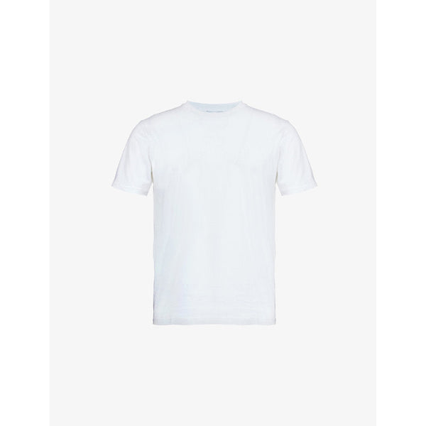 Mens Sunspel Riviera crew-neck cotton T-shirt