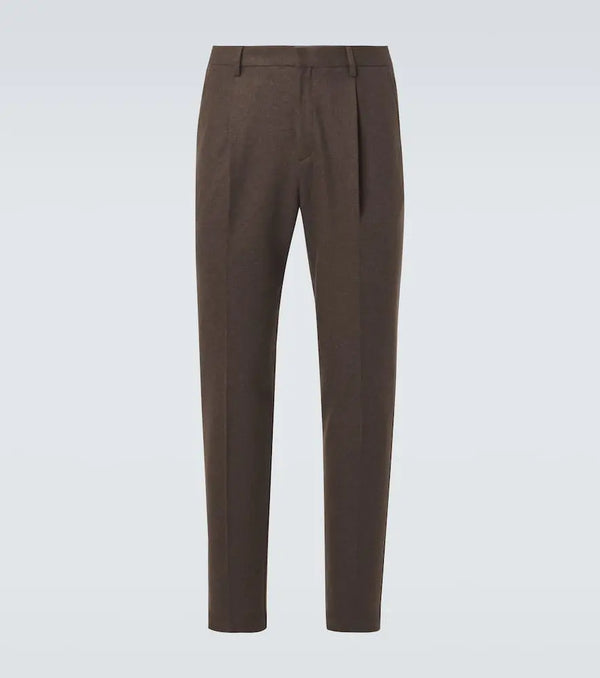 Sunspel Wool straight pants