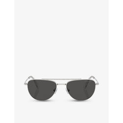 Swarovski SK7007 aviator-frame metal sunglasses | LYBSTORE